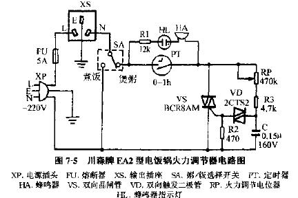 半球cfxb系列豪华自动电饭锅电路图    