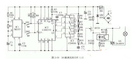 ne555调光电路图大全(五款模拟电路设计原理图详解)