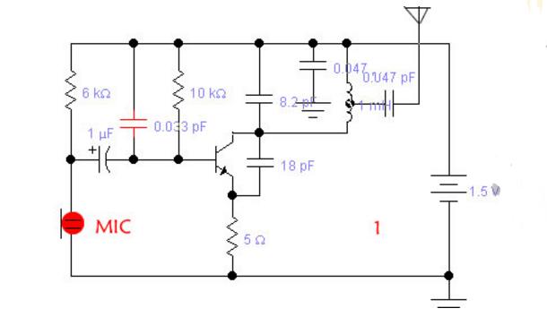1.5v電池?zé)o線話筒制作（六款無線話筒電路圖制作）