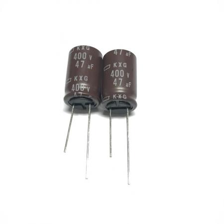 日本黑金刚 400V47UF 16X25 KXG 进口电解电容