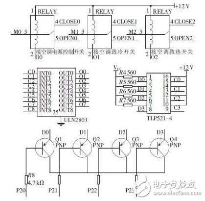 光耦驱动继电器电路图大全（光电耦合器/ULN2803 /开关电路）