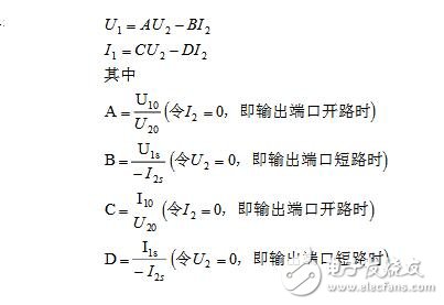 二端口网络参数_二端口网络参数的测定