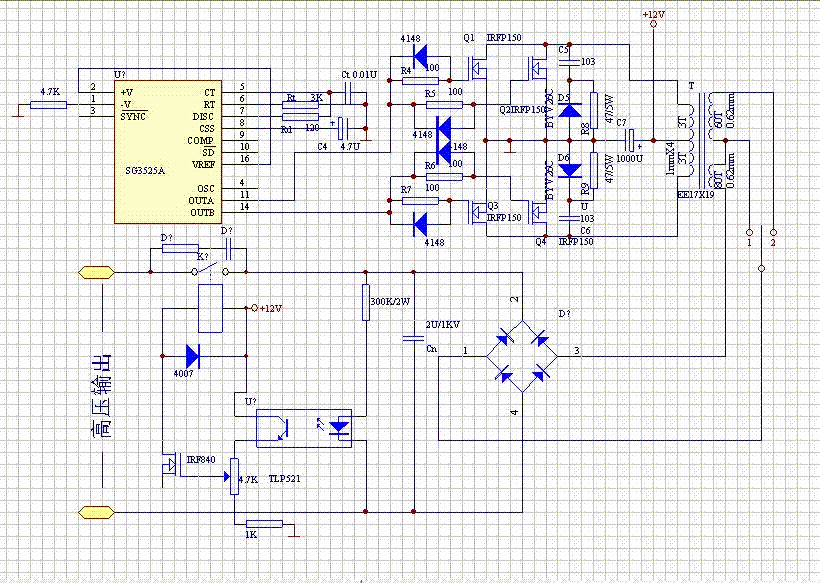 pw815逆变器电路图图片