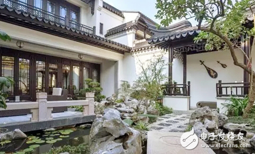 HDL将家居置于园林，为用户打造桃花源别墅的居住