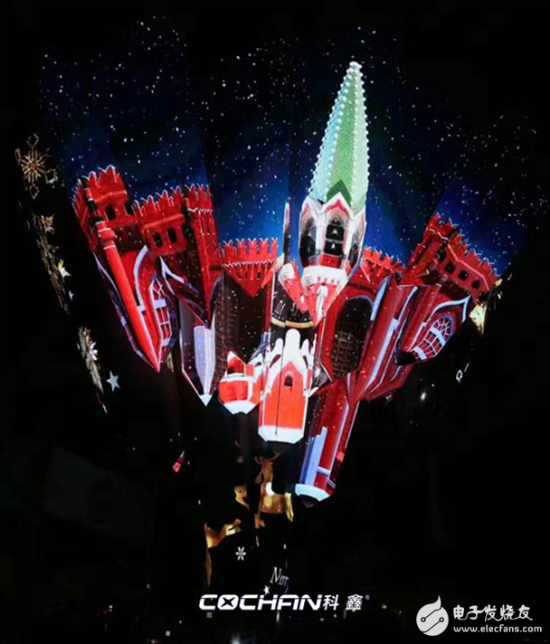 3DLED显示屏引爆朋友圈_水晶造型LED屏现身西安!