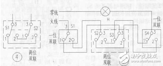楼梯开关双控电路图大全（七款楼梯开关双控电路设计原理图详解）