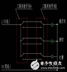楼梯开关双控电路图大全（七款楼梯开关双控电路设计原理图详解）