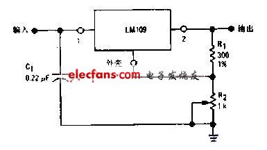 基于LM109的三端可调稳压电路 