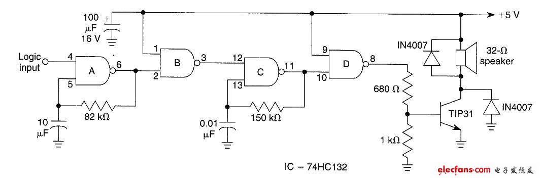 沃布尔振荡器电路信号处理电子电路图讲解