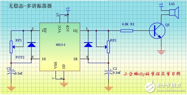 CD4013的双D触发器介绍
