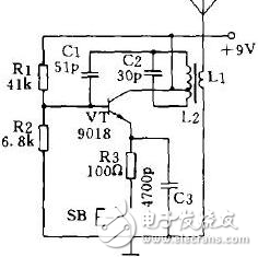433m无线发射电路图大全（T630无线电/音频调制/电感三点式发射电路详解）